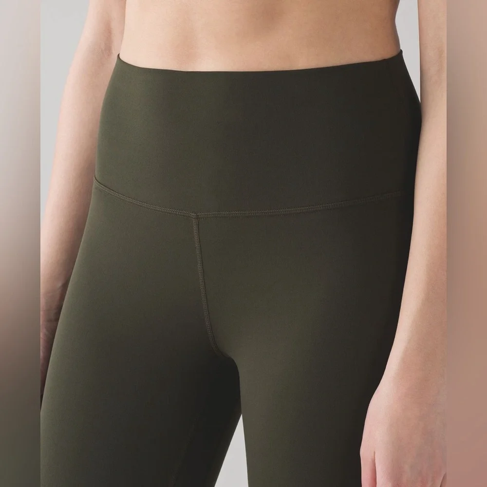 NWT Lululemon Align Pant II Dark‎ Olive Size 14